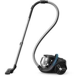 Rowenta Green Force Cyclonic Max RO7B11EA, fara sac, 900W, 2.5L, Negru/Albastru