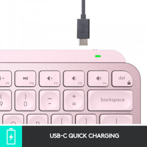 Logitech MX Keys Mini Bluetooth Illuminated (US INT) Rose