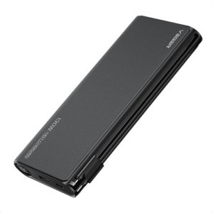 VEGER W2503, 25000 mAh, 1x USB, 1x USB-C, negru