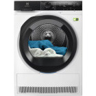 Uscator de rufe Electrolux EW7D495UCE, Pompa de caldura, 9 kg, Clasa C, Inverter, DelicateCare, MixCare, SensiCare, Iluminare interioara, Alb