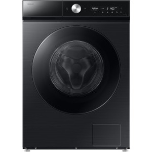 Masina de spalat rufe cu uscator Samsung WD11DB8B85GBU4, Bespoke AI, Spalare 11 kg, Uscare 6 kg, 1400 RPM, Clasa D, Digital Inverter, SpaceMax, AI EcoBubble, AI Wash, AI Energy, QuickDrive, Q-Bubble, Dozare automata detergent, Negru