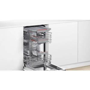 Bosch SPV4HMX49E, Slim, 10 seturi, 6 programe, Clasa E, ExtraDry, VarioFlex, Rackmatic, 45 cm