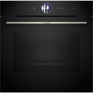 Bosch HRG7361B1, Electric, 71 L, Multifunctional, EcoClean Direct, Added Steam, Grill, Air Fry, Clasa A+, Negru