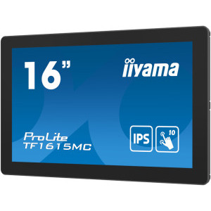 IIyama ProLite TF1615MC-B1 Touchscreen 15.6 inch FHD IPS 25 ms 60 Hz