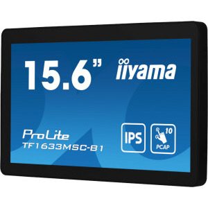 IIyama ProLite TF1633MSC-B1 Touchscreen 15.6 inch FHD IPS 5 ms 60 Hz