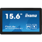 Monitor LED IIyama ProLite TF1633MSC-B1 Touchscreen 15.6 inch FHD IPS 5 ms 60 Hz