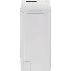 Masina de spalat rufe Candy verticala TCA083D2-S, 8 kg, 1000 RPM, Clasa D, Inverter, AI Weight, hOn, Alb