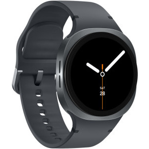 Samsung Galaxy Watch 8, 44 mm, Graphite, Wi-Fi, Bluetooth, GPS, NFC, Rezistent la apa