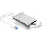 Rack Icy Box IB-AC703-U3, 1x USB 3.2 Gen1, 2.5 inch, Transparent