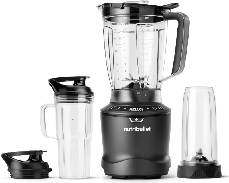 NutriBullet Blender Smart Sense 1500 Combo NBF550DG