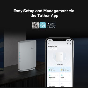 TP-LINK 10Gigabit Archer BE450 Dual-Band WiFi 7