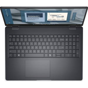 DELL 16'' Pro 16 PC16255, FHD+, Procesor AMD Ryzen™ 5 220 (16M Cache, up to 4.9 GHz), 16GB DDR5, 512GB SSD, AMD Radeon 740M, Win 11 Pro, Magnetite, 3Yr ProSupport