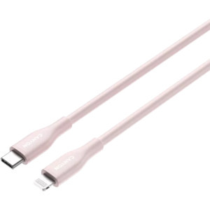 Canyon USB-C Male la Lighting Male, MFi, 1 m, Pink