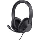Casti Trust On-Ear, Ayda Max Black
