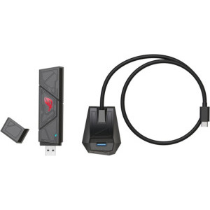 ASUS ROG USB-BE92, Tri-Band BE6500 WiFi 7