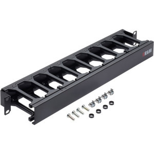 R&M 19" HD Cable Management 1U R795627 Black