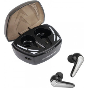 Casti Esperanza In-Ear, EH232K TWS, Bluetooth 5.0, Black