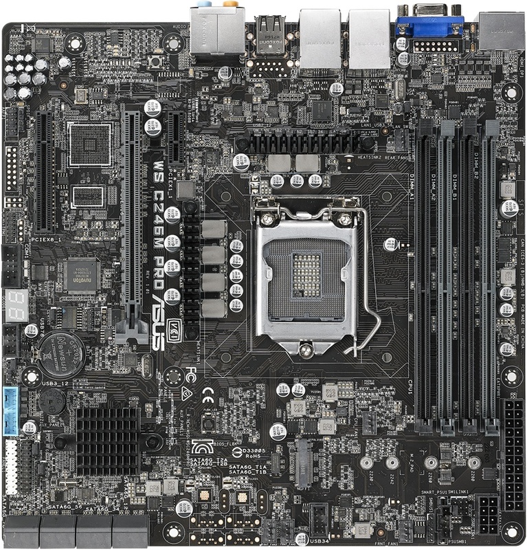 Placa de baza ASUS WS C246M PRO
