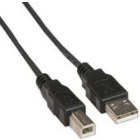 Cablu periferice Spacer SPC-USB-AMBM-10, USB tip A 2.0 Male la USB tip B Male, 3 m, Negru