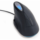 Mouse Gembird MUS-ERGO-03 Wired Black