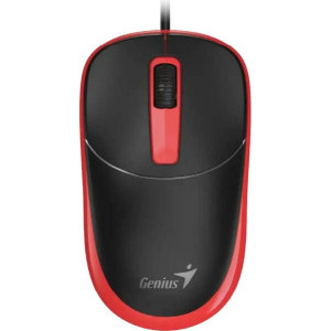Mouse Genius DX-123 Wired Black/Red
