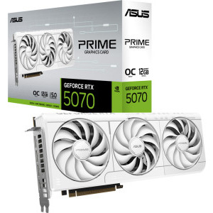 ASUS GeForce RTX 5070 PRIME OC WHITE 12GB GDDR7 192-bit DLSS 4.0