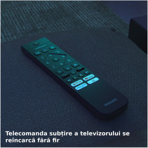 Philips Smart TV 65OLED820/12 Seria OLED820/12 164cm 4K UHD HDR Ambilight pe 3 laturi