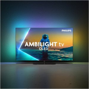 Philips Smart TV 48OLED820/12 Seria OLED820/12 121cm 4K UHD HDR Ambilight pe 3 laturi