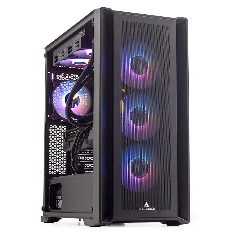 PC Gaming GREUCEANU Legendar Prime Plus, Intel i9-14900KF 3.2GHz, 64GB DDR5, 2TB SSD + 2TB SSD, RTX 5070 Ti 16GB GDDR7, Iluminare RGB, Windows 11 Home (Game Ready)