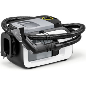 Karcher SE 3 Compact Floor, Aparat de curatat cu extractie, 500W, 1.7L, Alb/Negru