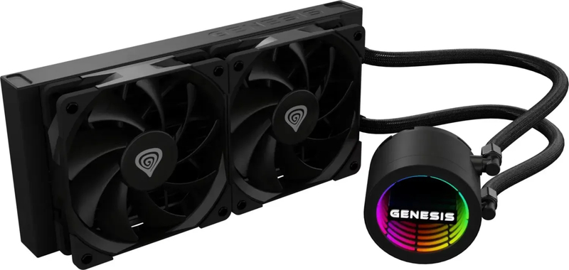 Cooler CPU Genesis HYDRIA 240 Black
