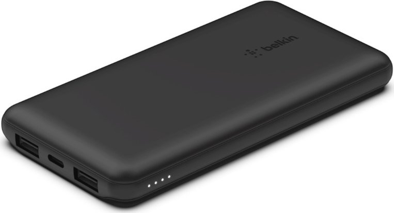 Baterie externa Belkin BoostCharge 10000 mAh, 2x USB, 1x USB-C, Black