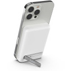 Baterie externa Belkin BoostCharge 5000 mAh, Wireless Magnetic, White pentru iPhone 12/13/14/15/16