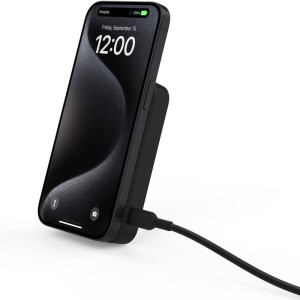 Belkin BoostCharge Pro 8000 mAh, Wireless Magnetic Black pentru iPhone 12/13/14/15/16