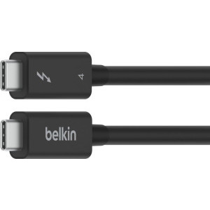 Belkin USB-C - USB-C, Thunderbolt 4, 2 m, negru
