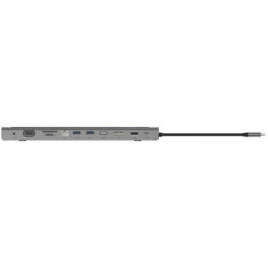 Belkin 11-in-1, USB-C Multiport adaptor, Silver