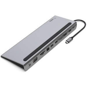 Belkin 11-in-1, USB-C Multiport adaptor, Silver