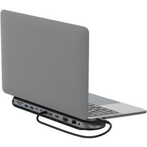 Belkin CONNECT 11-in-1, USB-C Multiport adaptor, Silver