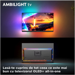 Philips Smart TV 77OLED910/12 seria OLED910/12 194cm 4K UHD HDR Ambilight pe 4 laturi