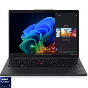 Laptop Lenovo 14 ThinkPad T14 Gen 6, WUXGA IPS, Procesor Intel® Core™ Ultra 5 228V (8M Cache, up to 4.50 GHz), 32GB LPDDR5X, 1TB SSD, Intel Arc 130V, Win 11 Pro, Black