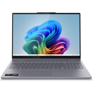 Lenovo 16'' IdeaPad 5 2-in-1 16AKP10, WUXGA IPS Touch, Procesor AMD Ryzen™ Al 7 350 (16M Cache, up to 5.0 GHz), 16GB LPDDR5X, 1TB SSD, AMD Radeon 860M, No OS, Luna Grey