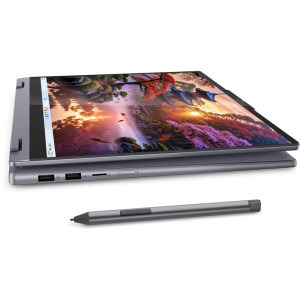 Lenovo 16'' IdeaPad 5 2-in-1 16AKP10, WUXGA IPS Touch, Procesor AMD Ryzen™ Al 7 350 (16M Cache, up to 5.0 GHz), 16GB LPDDR5X, 1TB SSD, AMD Radeon 860M, No OS, Luna Grey