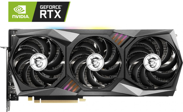 Placa video MSI GeForce RTX 3060 GAMING X TRIO 12GB GDDR6 192-bit