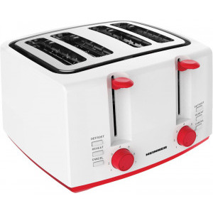 Heinner Prajitor de paine Panfette 1300 HTP-1300WHR, Alb/Rosu