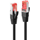 Cablu retea LINDY CAT6a Patch Cable S/FTP 1 m Black