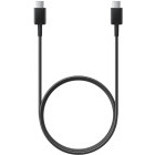 Cablu de date / adaptor Samsung EP-DA705BBEGWW, USB-C Male la USB-C Male, 1 m, Black