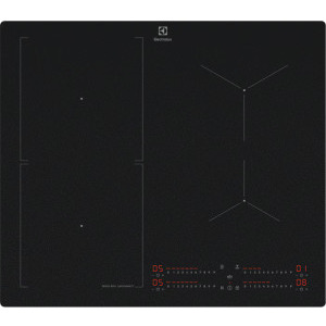Plita incorporabila Electrolux EIS62453IZ, Inductie, 4 zone de gatit, PowerBoost, SenseBoil, 60 cm, Negru
