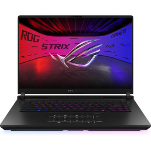 ASUS Gaming 16'' ROG Strix SCAR 16 G635LW, 2.5K Mini LED 240Hz, Procesor Intel® Core™ Ultra 9 275HX (36M Cache, up to 5.40 GHz), 64GB DDR5, 2TB SSD, GeForce RTX 5080 16GB, No OS, Off Black