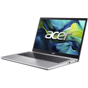 Acer 15.6'' Aspire Go 15 AG15-42P, FHD IPS, Procesor AMD Ryzen™ 5 5625U (16M Cache, up to 4.30 GHz), 16GB DDR4, 1TB SSD, AMD Radeon, No OS, Pure Silver