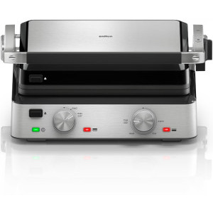 Braun Gratar electric MultiGrill 7 CG7020, 2000W, Argintiu/Negru